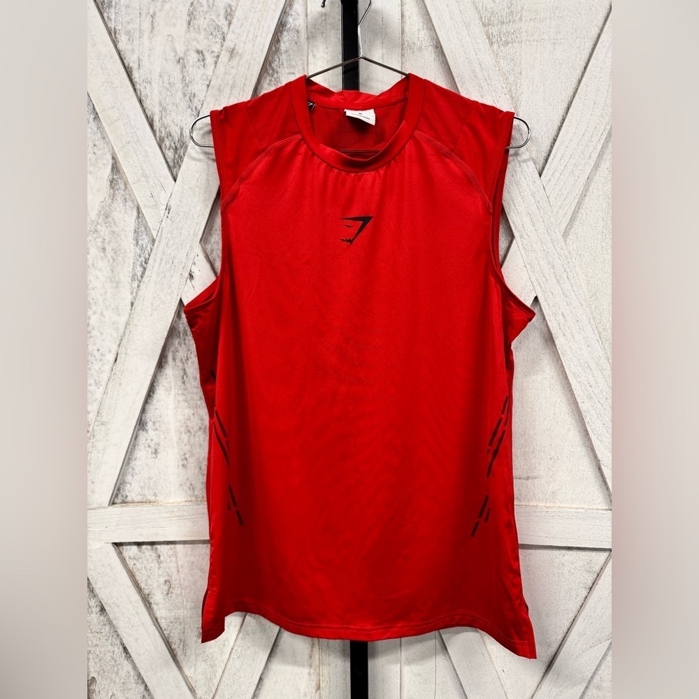 Gymshark Bold Red Athletic Top